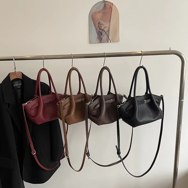 LEFTSIDE Small PU Leather Crossbody Bags Lady With Short Handle Shoulder Bag For Women 2024 New Designer Y2k Fashion Handbags