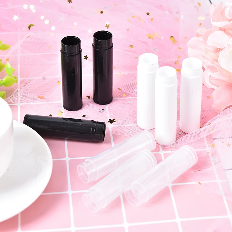 100pcs 5ml empty lipstick bottle lip gloss tube lip balm tube container with cap 250121