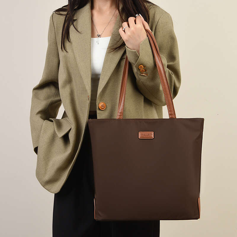 Women's Bags Simple and stylish Oxford cloth new large capacity high-end tote casual Korean version women's shoulder bag