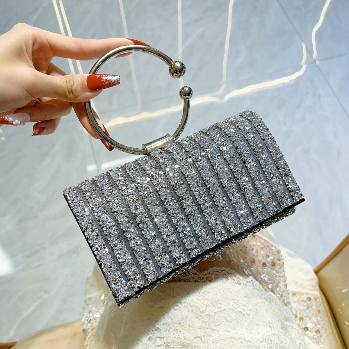 New Wedding Party Women's Luxury Elegant Handbag Crossbody Evening Dress Bag