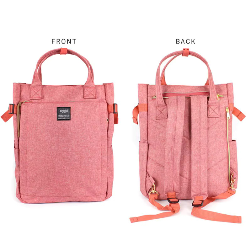 Women Waterproof Laptop Bag Embroidery Nylon School For Girls Ladies Travel Bagpack Anello Backpack
