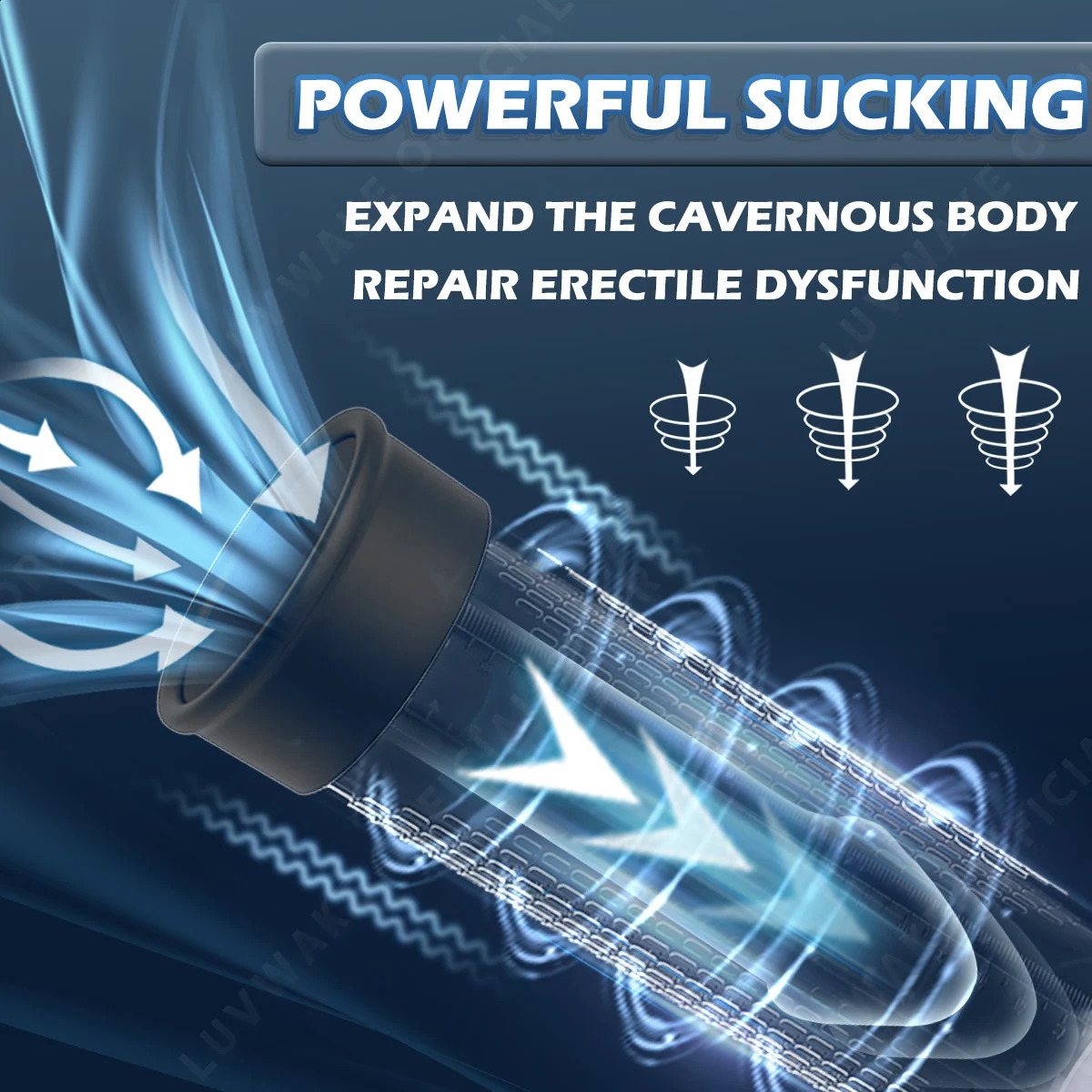 IPX7 Waterproof Electric Penis Pump for Enlargement Man Vacuum Extend 4 Suction Levels 2 Silicone Sleeves 250121