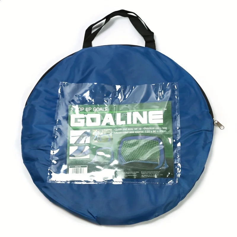 1-Set Portable Soccer Goal Indoor and Outdoor Training - Complete Beach Soccer Net and Football Training Equipment 250117