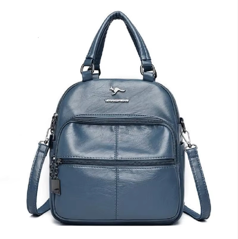 Fashion Women Travel Backpack Designer Ladies High Quality Soft Leather Shoulder Bags Totes School Crossbody Bag