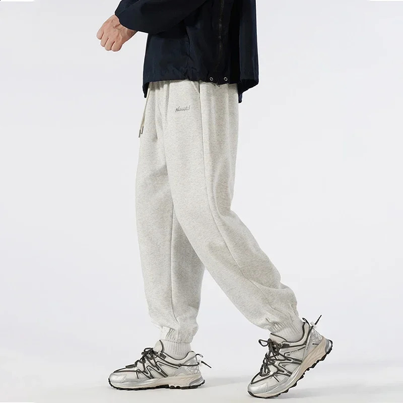 Letter ed Joggers Pants Men Spring Casual Elastic Waist Harem Sports Trousers Y2K Vintage Baggy Sweatpants 250122