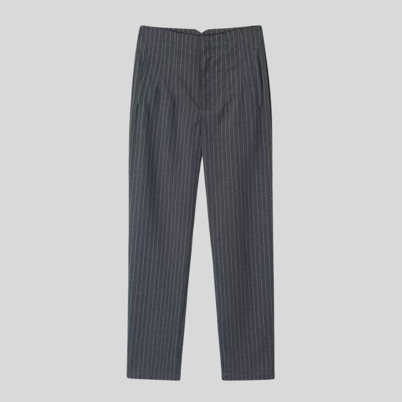 New best-selling European and American style fashion classic women's clothing high waist and thin slim casual trousers