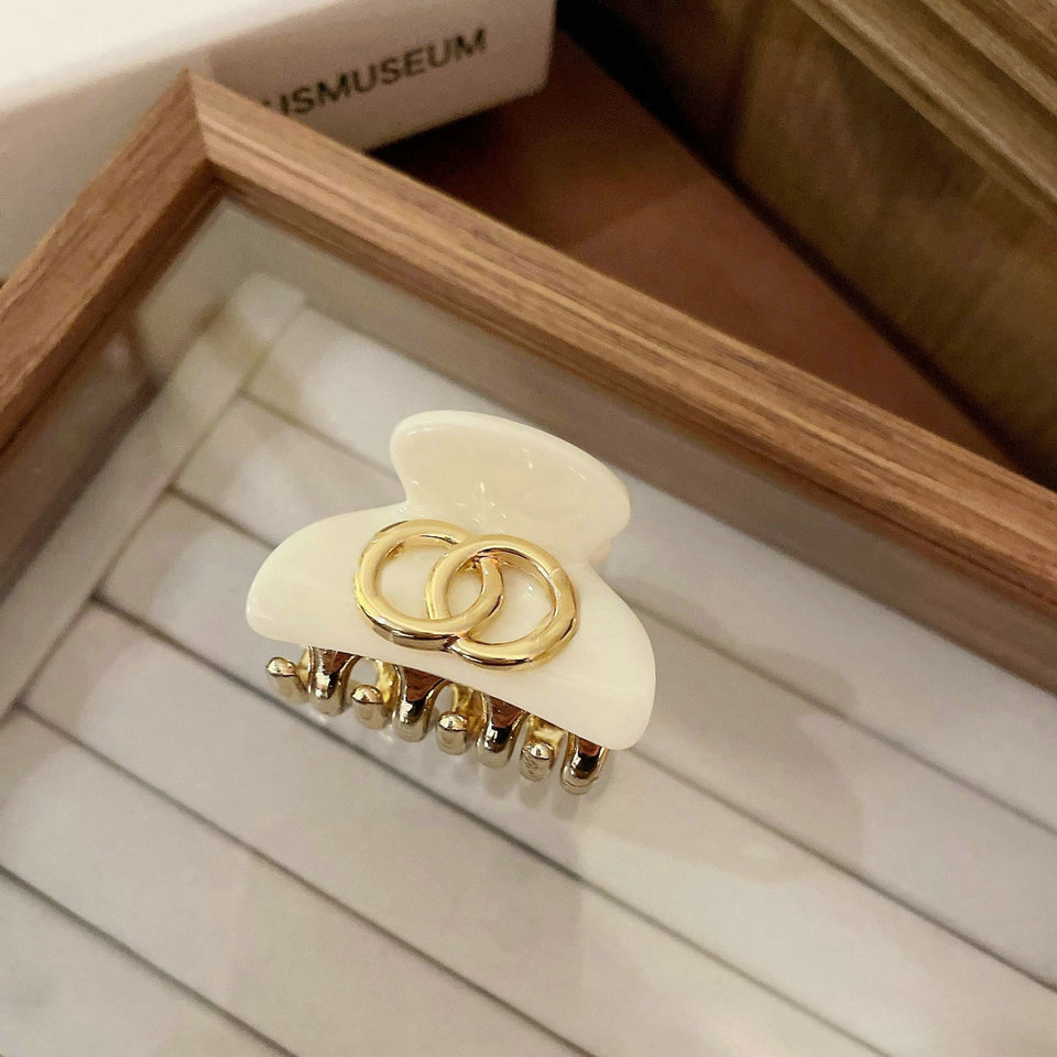 Luxury Jewelry Designer Hair Clips Barrettes Brand Letter Shark Hair Clip Hairpin Women Hair Accessories