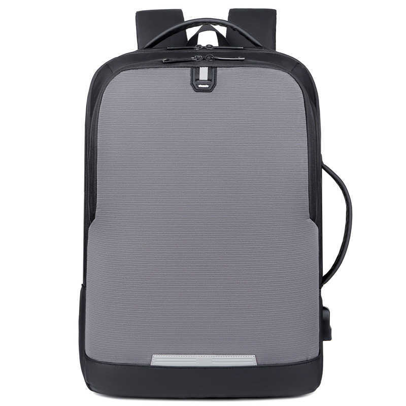 New Mens Computer Backpack High end Business Large Capacity Backpack Multifunctional Business Travel Backpack
