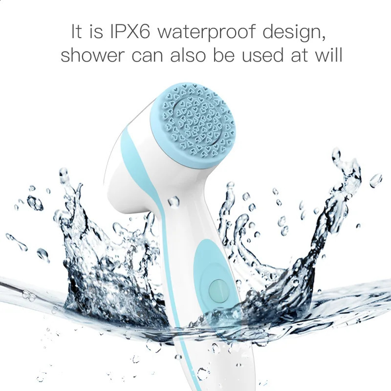 Rechargeable facial cleanser size skin care tool facial lift electric cleaning massage facial wash brush 250121