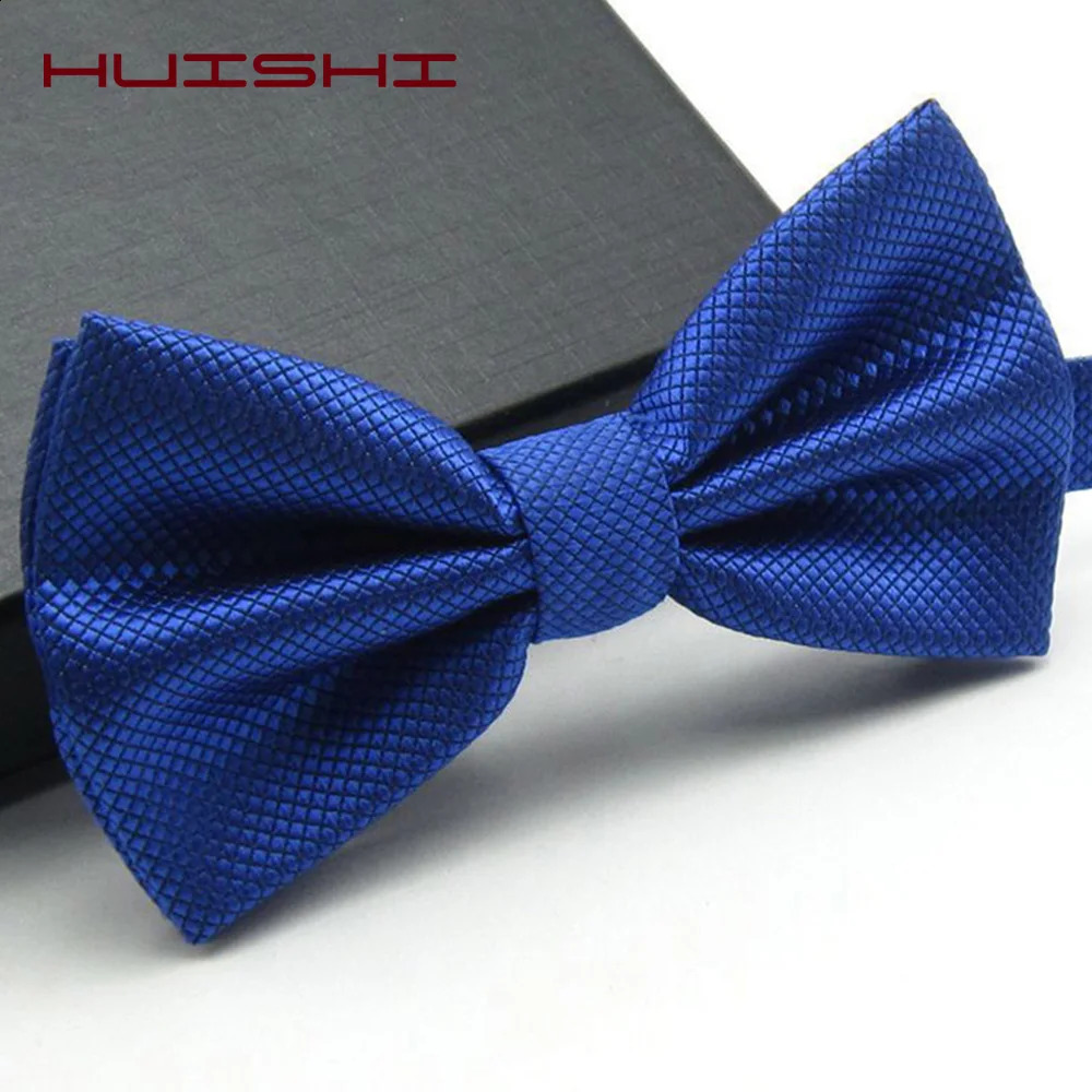 HUISHI Adjustable Bow Tie Men And Women Wedding Accessories Party Bowtie Classic Adult Multicolor Adjust Neck Fashion 250114