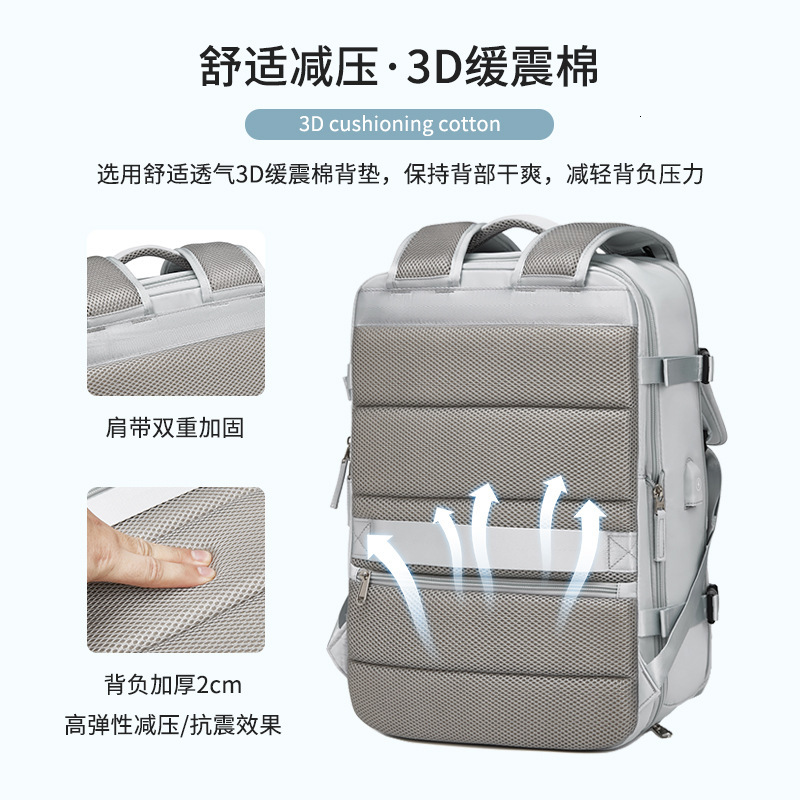 Bag Travel Backpack For Women, Large Capacity College Student Computer Backpack, Fashionable Short Distance Travel, Business Trip Luggage Bag