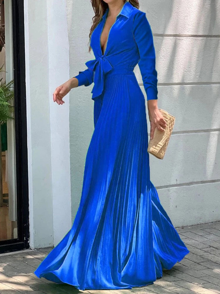 Autumn Winter Fashion V-neck Long Sleeve Elegant Blouse Print Lapel Top Women Solid Color Loose Casual Wide Leg Jumpsuit 250107
