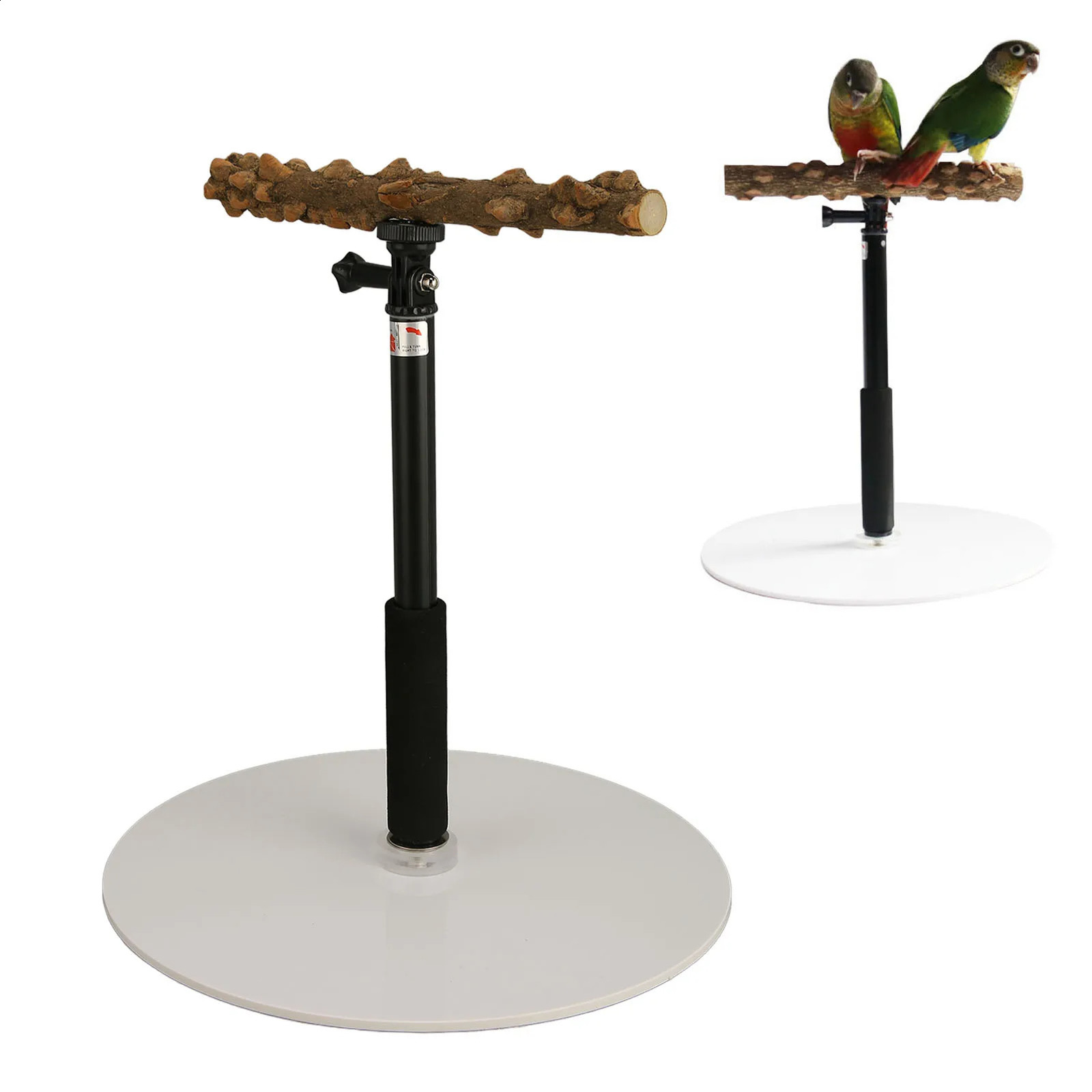 Adjustable Bird Perch Adjustable Bird Perch Portable Detachable Parrot Play Stand for Indoor Outdoor Traveling Parrot Play Stand 250121