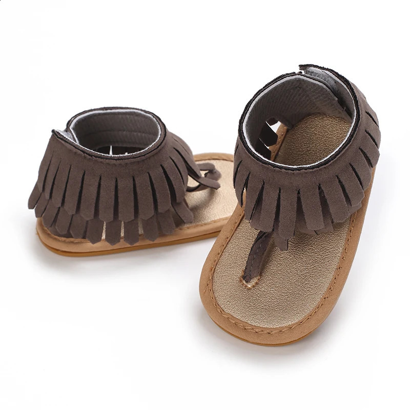 Fashion 0-18 Months borns Multicolor Rubber Non-slip Shoes Walking Shoes Prewalker Baby Summer Slipper Beach Casual Sandals 250118