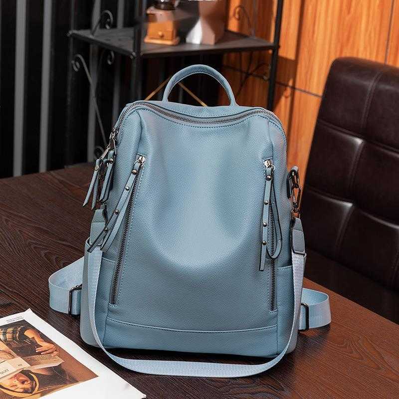 Shoulder Bag New Womens Premium Korean Large Capacity Leisure Outdoor Travel Backpack Womens Bag