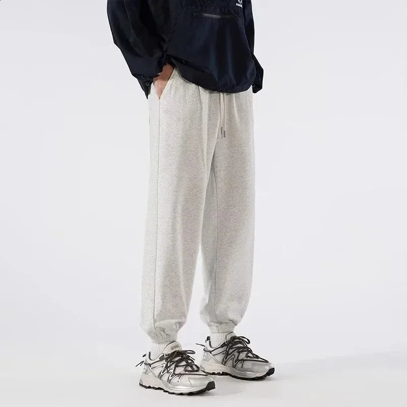 Letter ed Joggers Pants Men Spring Casual Elastic Waist Harem Sports Trousers Y2K Vintage Baggy Sweatpants 250122