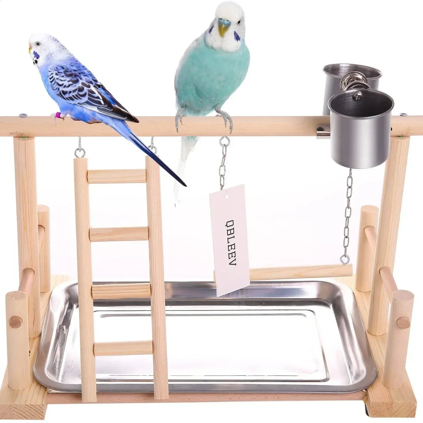 Solid Wood Parrot Stand Bird Training Stand Toy Supplies Desktop Training Stand Parrot Interactive Amusement Park 250207
