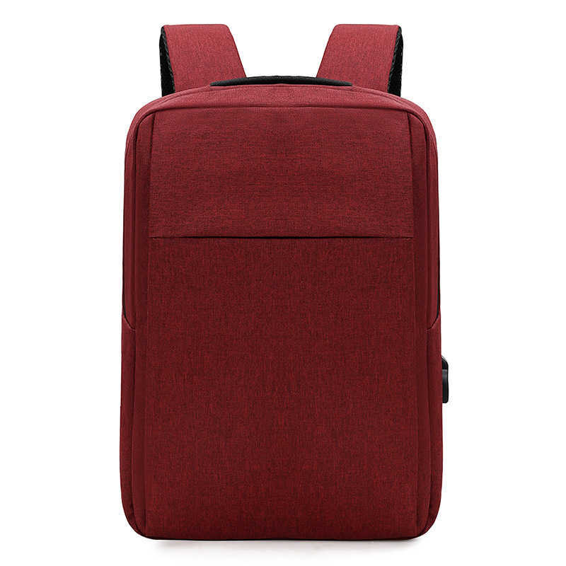 New backpack simple travel backpack mens and womens casual business computer bag student backpack gift bag