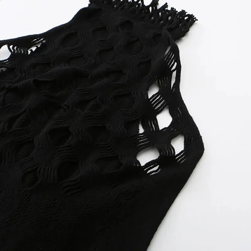 1PC Sexy Women Fishnet See Through Cover Up Bodysuit Hollow Out Halter Beachwear Bodystocking Without Underwear Swimsuit K298 250122