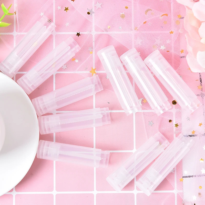 100pcs 5ml empty lipstick bottle lip gloss tube lip balm tube container with cap 250121