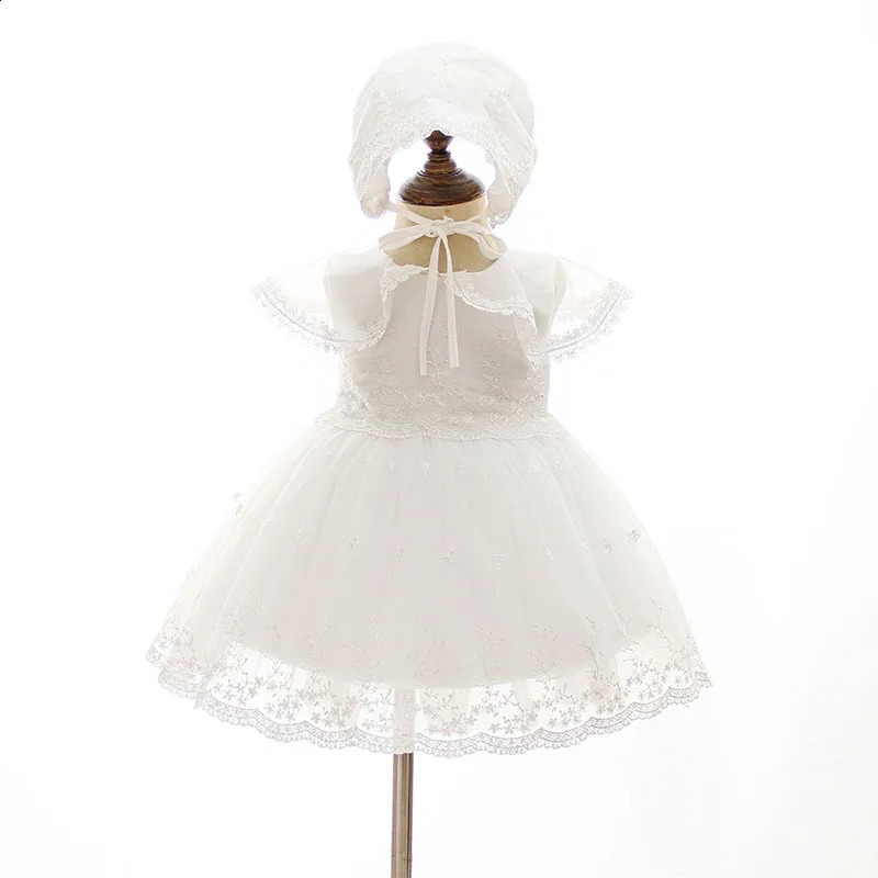 Summer Infant Birthday Party Wedding Princess Dress born Baby Pography Clothing Toddler Baby Girl Baptism Dress 250115