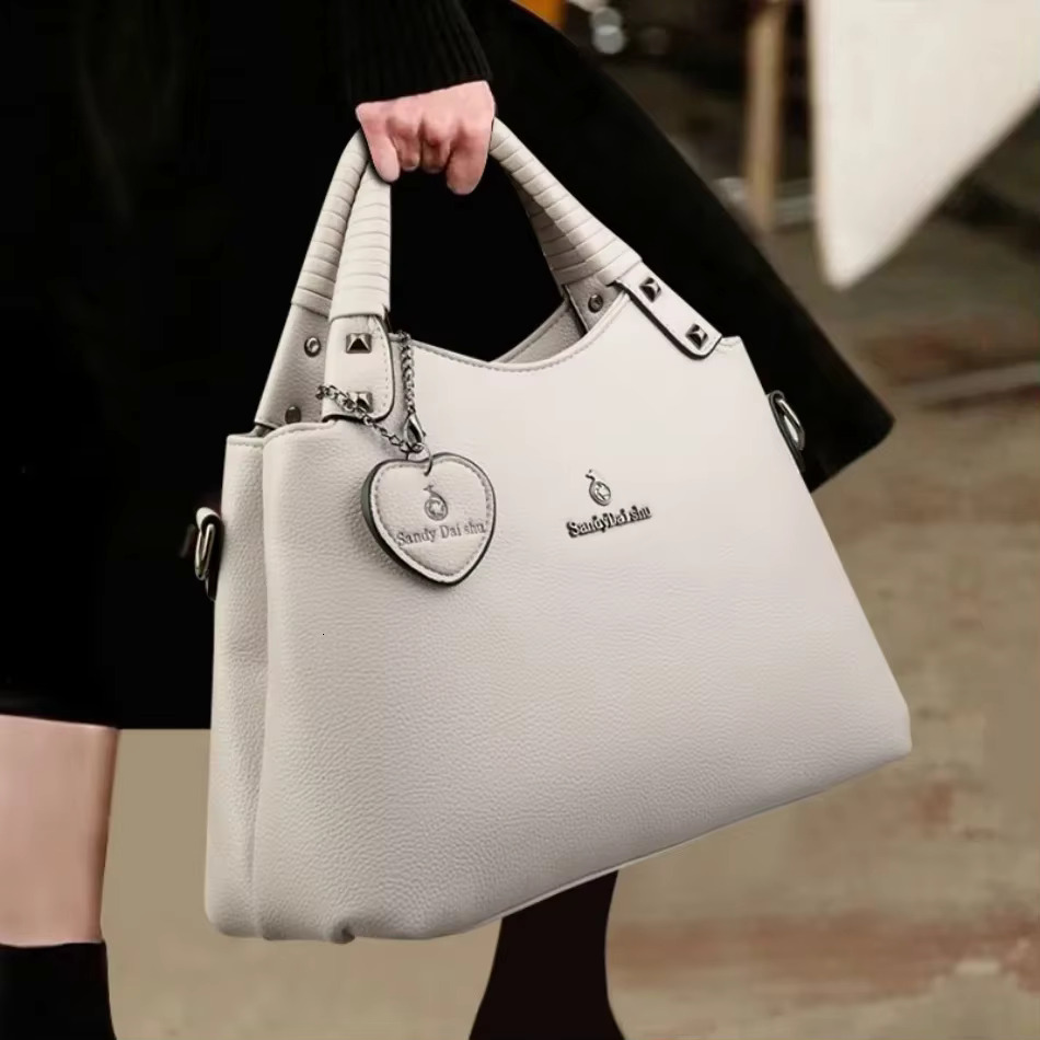 Genuine Soft Leather Shoulder Crossbody Bags For Hot Sale Handbag Women Designer Casual Tote Messenger Bag Sac