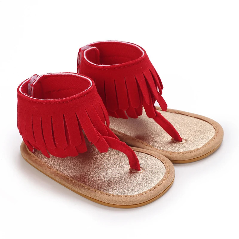 Fashion 0-18 Months borns Multicolor Rubber Non-slip Shoes Walking Shoes Prewalker Baby Summer Slipper Beach Casual Sandals 250118