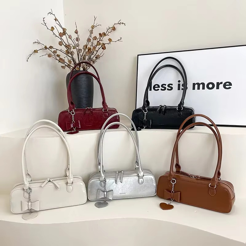 New Sewing Thread Zipper PU Youth Shoulder Light Pocket Women's Designer Handbag 2025 High-quality Large Capacity Women's Shoulder Bag