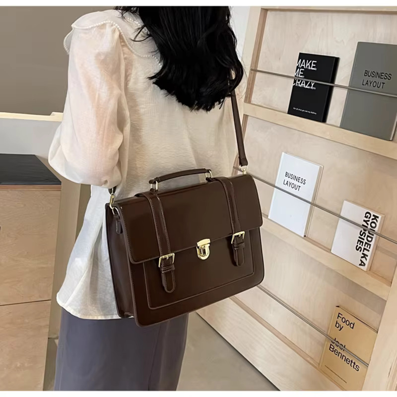 Lovely Japan Style Girls Lolita JK Backpacks Satchels Female Students School Press Locks Briefcases Handbags Messenger Bags