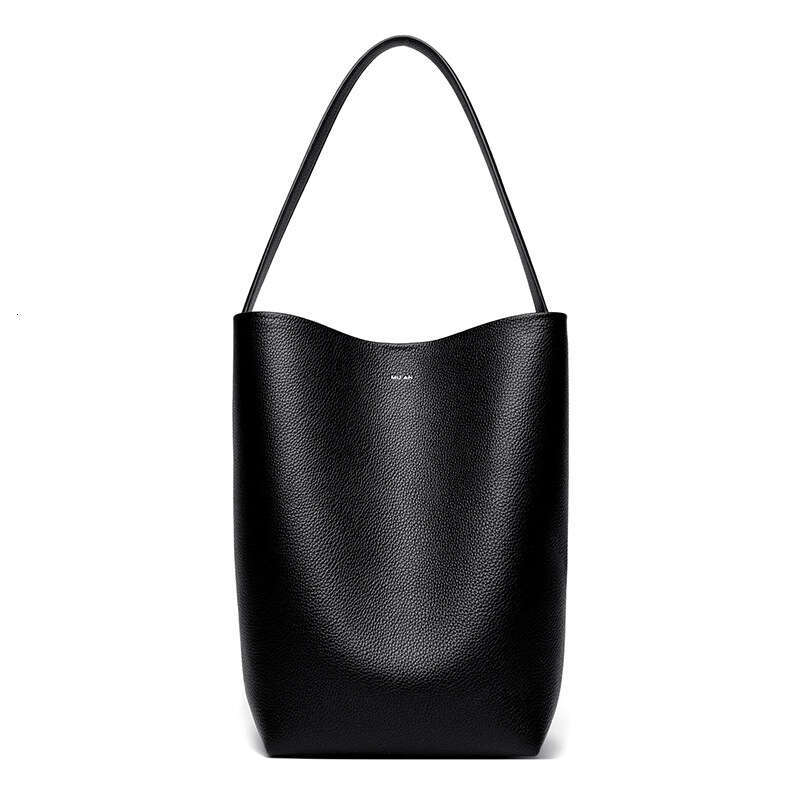 Women's Bags Bucket women's soft leather versatile, niche handbag, high-end sense, large capacity tote bag, simple commuting shoulder bag