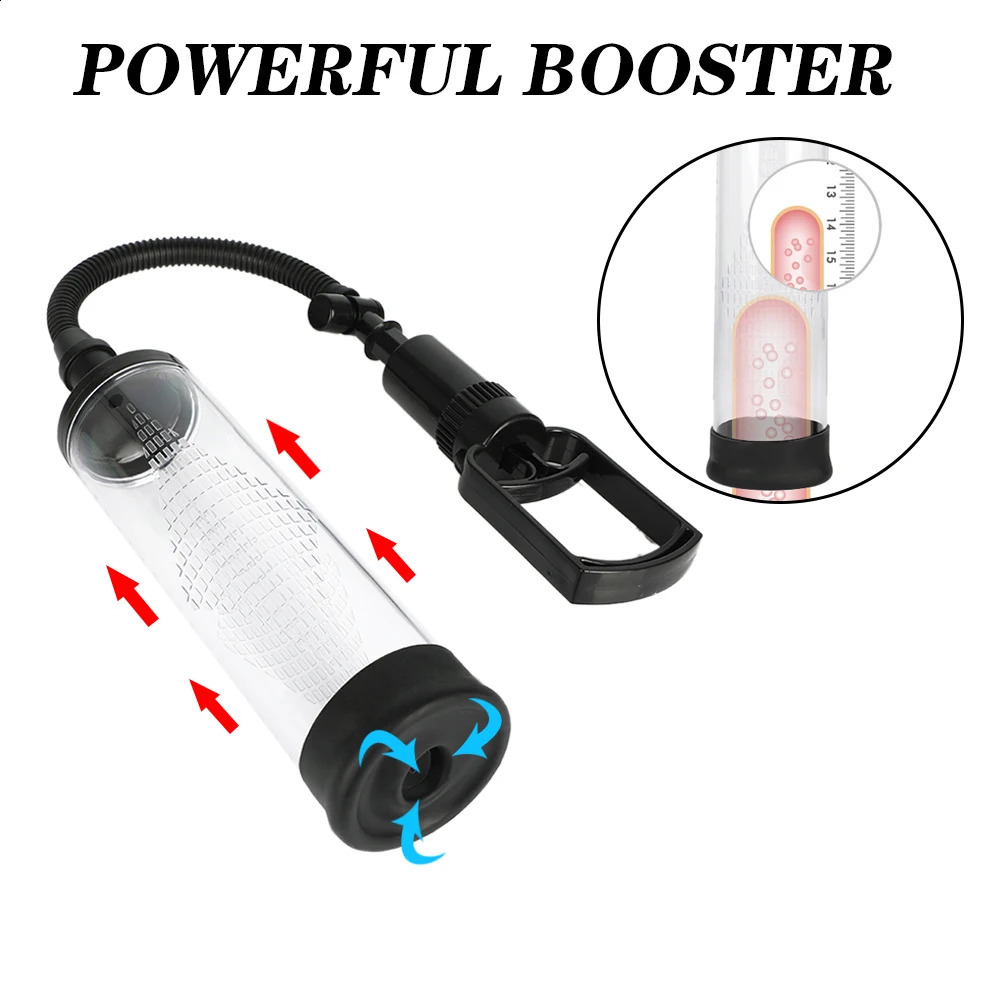 Male Penis Pump Manual Enlarger AdultSexToys For Man Vacuum Big Dick Trainer Lasting Masturbator Sex Shop 18 250121