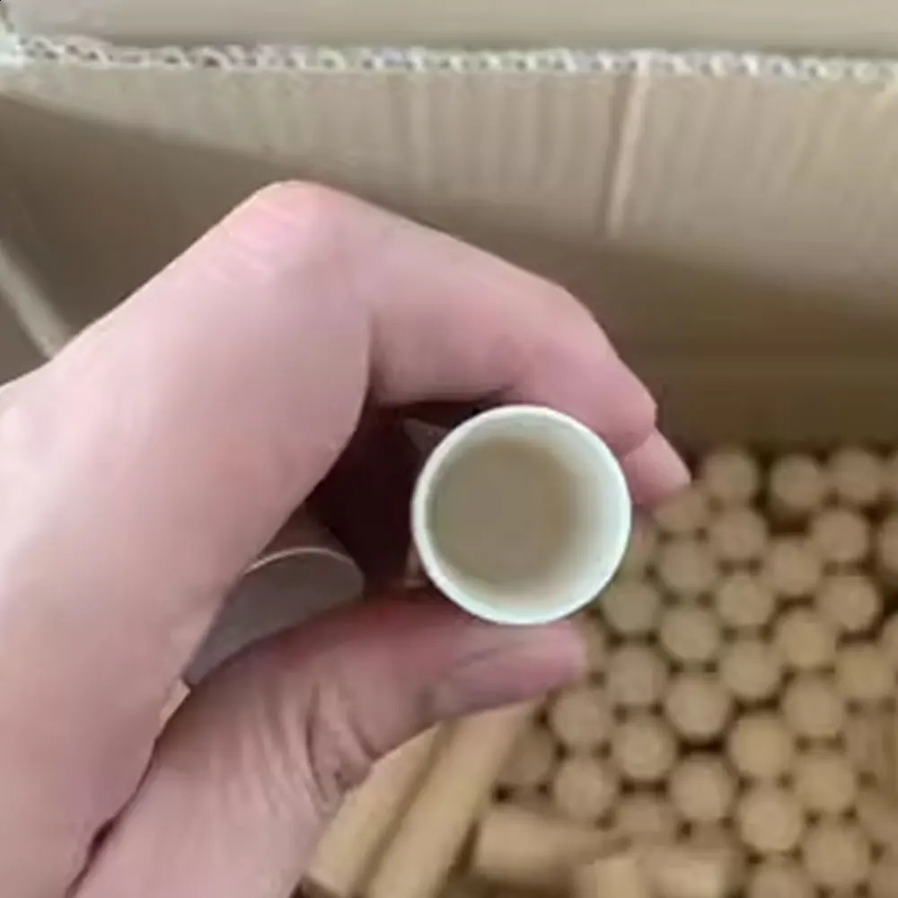 50PCS Push Up Tubes Lip balm Kraft Paper Tube Empty Lipstick Tube Degradable Cosmetic Containers Solid Paste Tube 250121