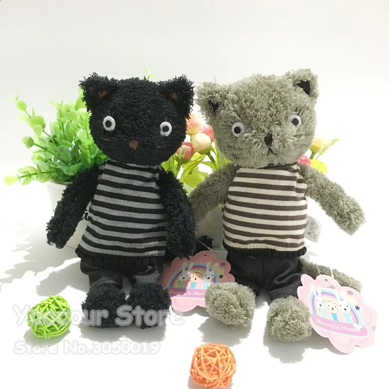 Kawaii Cats Plush Dolls Dressing Cat Stuffed Animals Soft Toys for Girlfriend Girls Birthday Christmas Gifts 250115
