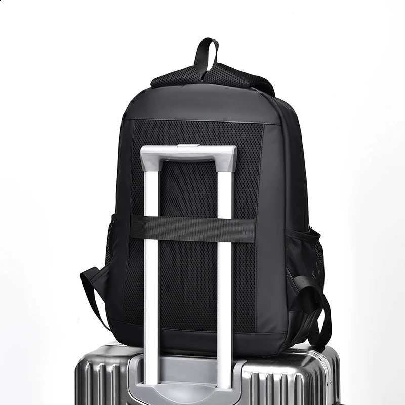 Waterproof Backpack For Men Minimalist Teenager Hiking Sports Back Pack Student Backpacks Black Male 156Inch Laptop Bag 250121