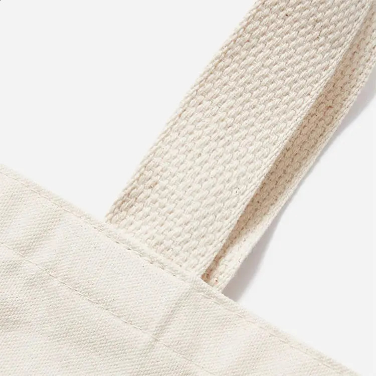 Wholesale 100pcs/lot Eco Friendly Cotton Shopping Canvas Tote Bag with Custom Printed 250121