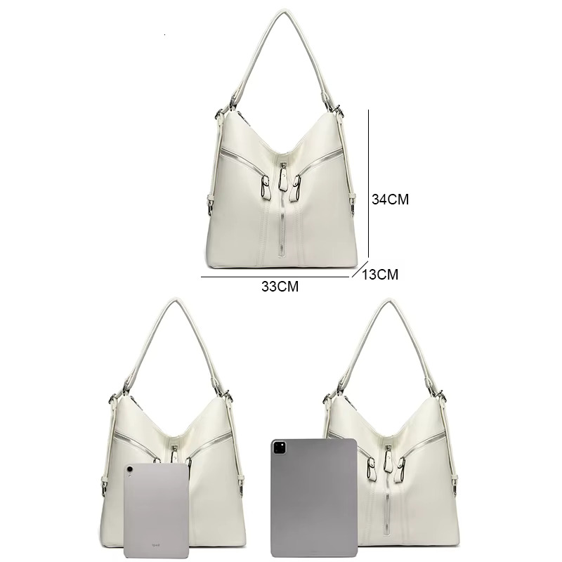 Women Soft Leather Backpacks Purses Large Capacity Female Shoulder Bag Ladies Vintage 2024 School Travel Bags For Teenage Girls