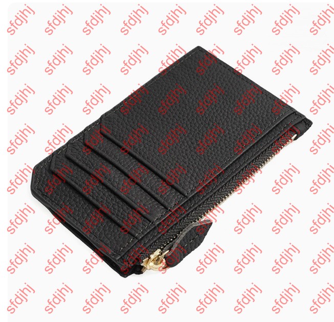 Top Luxury Leather Purse Wallets Fashion Designer Wallets Retro black Handbag for Men Classic Card Holders Coin Wallet Famous Wallet with gift box