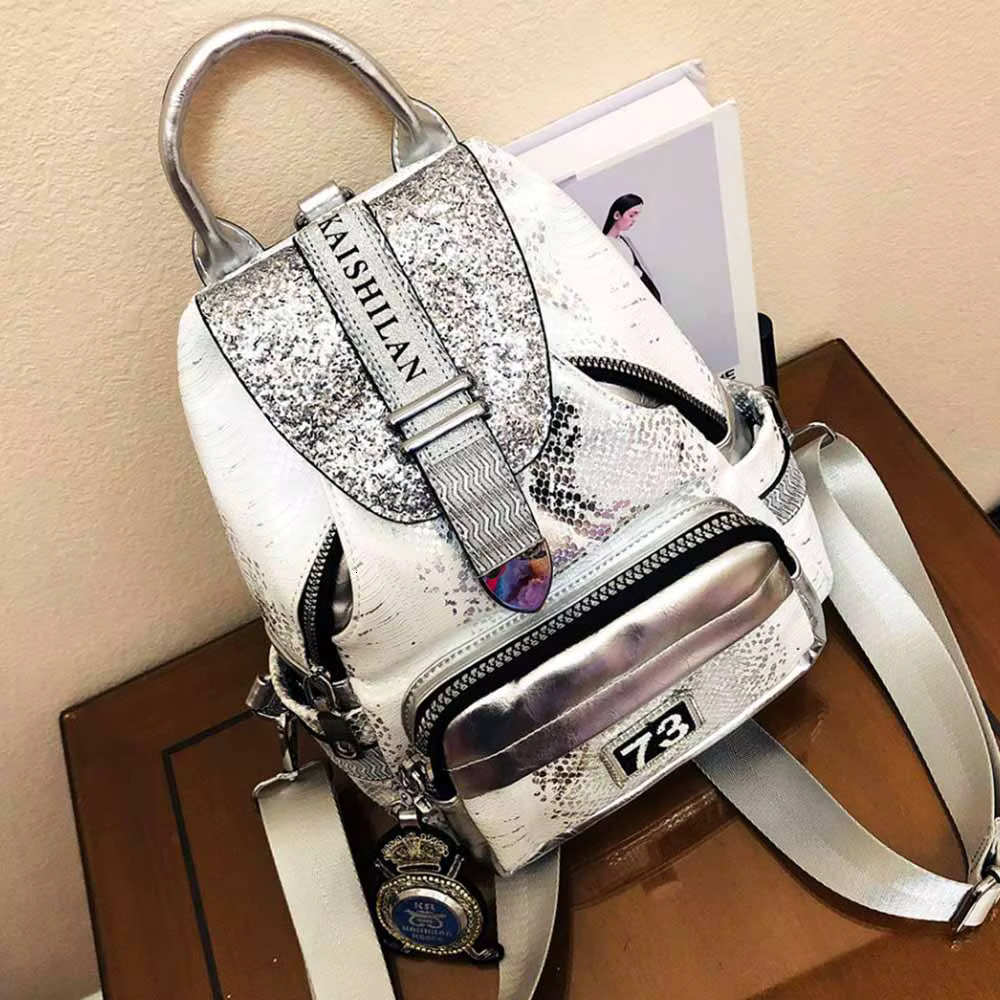 Brand Women's Backpack High Quality Leather Backpacks Ladies 2023 New Casual Dia Shoulder For Women Travel Bags