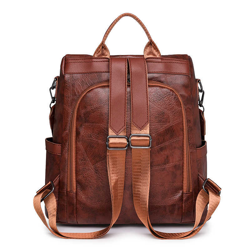 Shoulder bag design for niche women new backpack large capacity casual womens bag