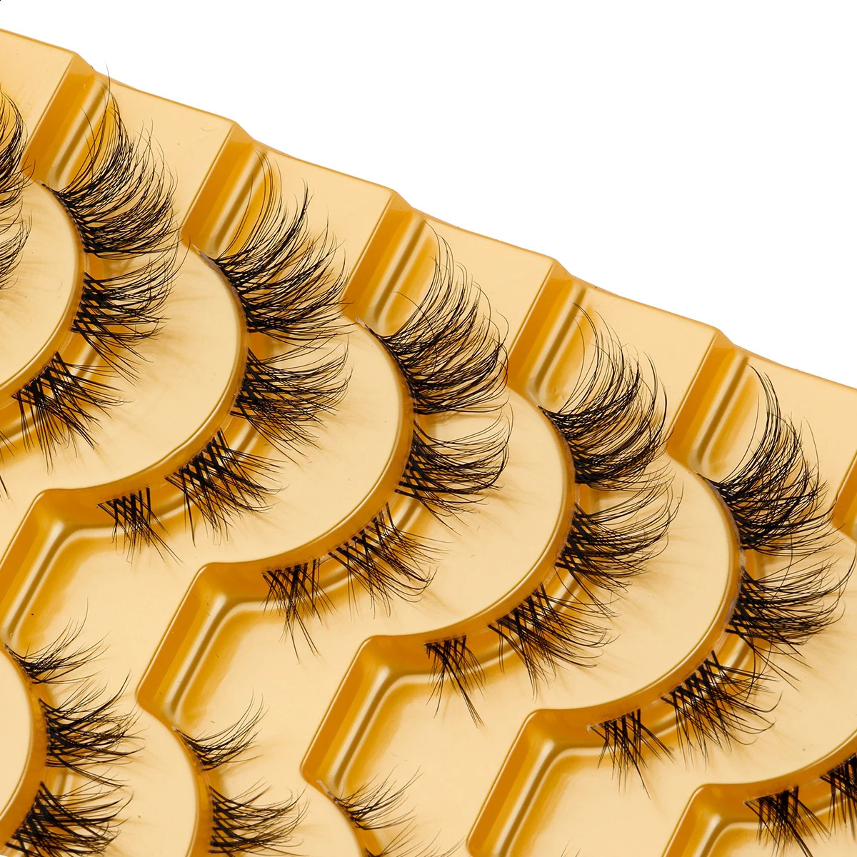 310 Pairs Natural Full False Eyelashes Strip Soft 3D Mink Lashes Fluffy Fake Eyelashes Extension Faux Cilios Makeup maquillaje 250110