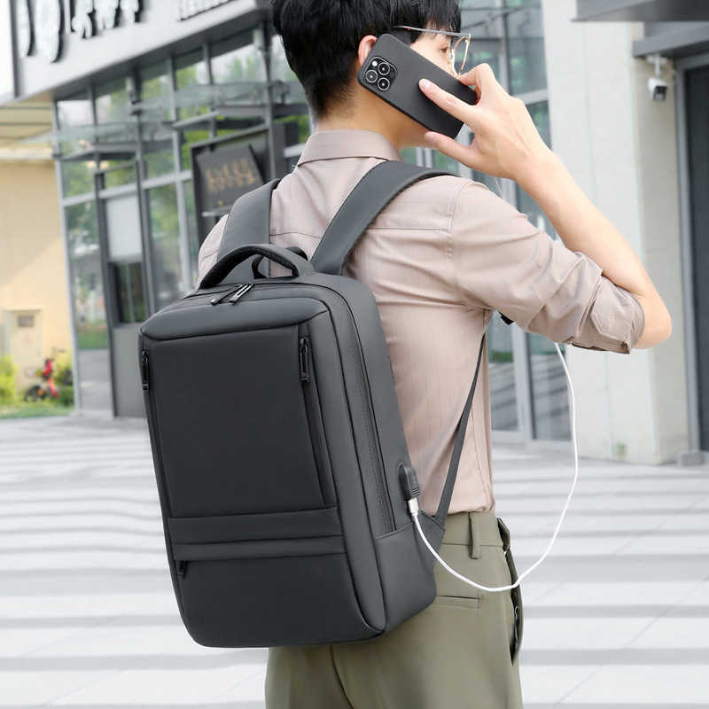 Backpack mens backpack large capacity travel luggage bag student backpack womens junior high school business laptop bag