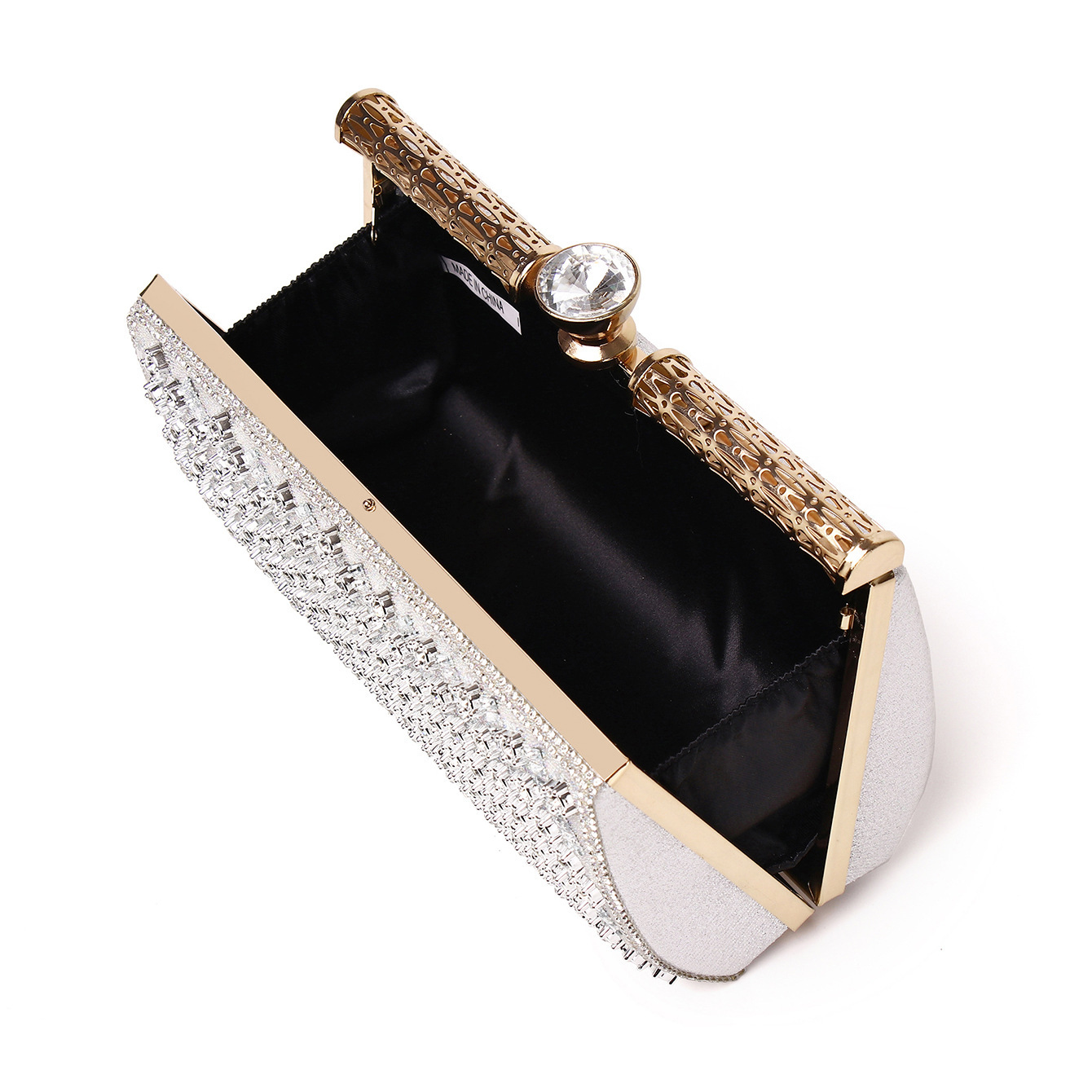New Diamond Studded Women's Banquet Wedding Handheld Evening Dress Bag For Purses