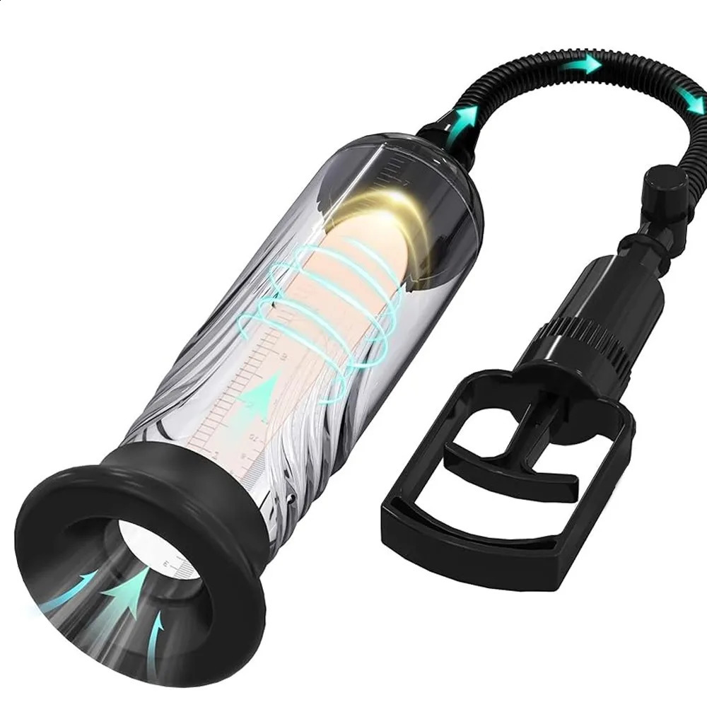 Male Penis Pump Manual Enlarger AdultSexToys For Man Vacuum Big Dick Trainer Lasting Masturbator Sex Shop 18 250121