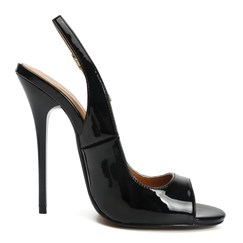 Women's Sandals 2024 Summer Shoes High Heels Hey Si Mey Elegant Black Red Lady Pumps Party Women Sgback Dance Shoe Large Size