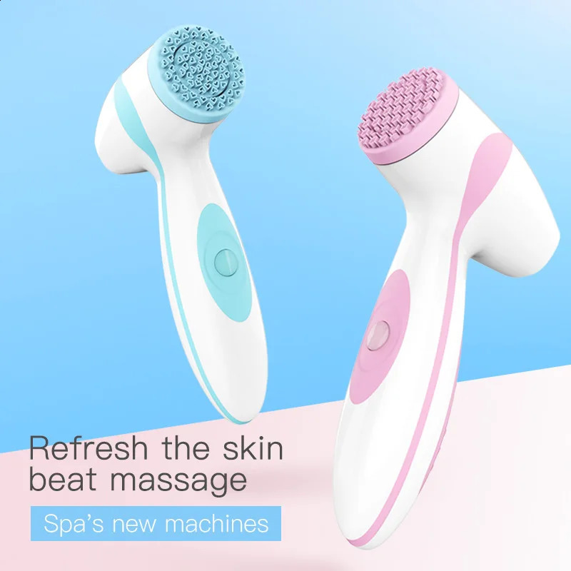 Rechargeable facial cleanser size skin care tool facial lift electric cleaning massage facial wash brush 250121