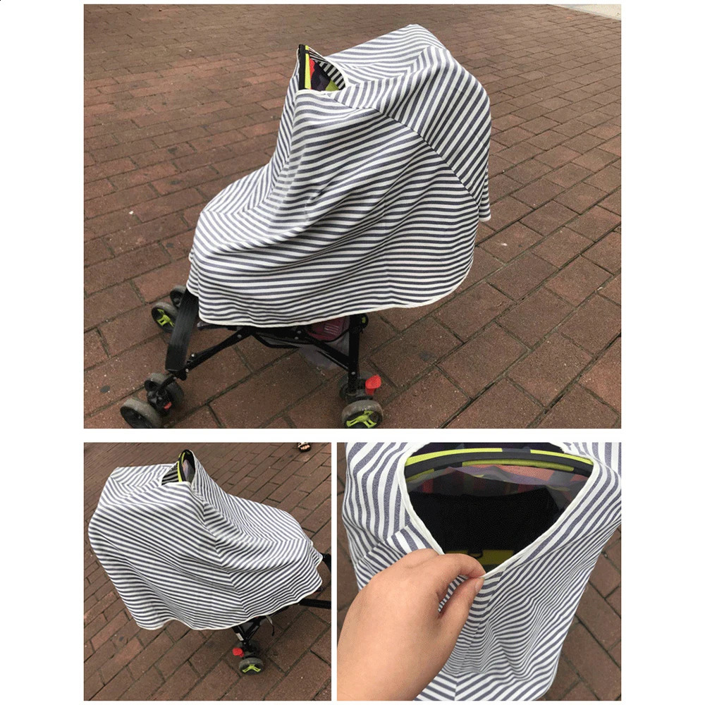 Breastfeeding Cover Cotton Breathable Maternity Privacy Apron Anti-lighting Outdoor Baby Carseat Feeding Nursing Cover Shawl 250117
