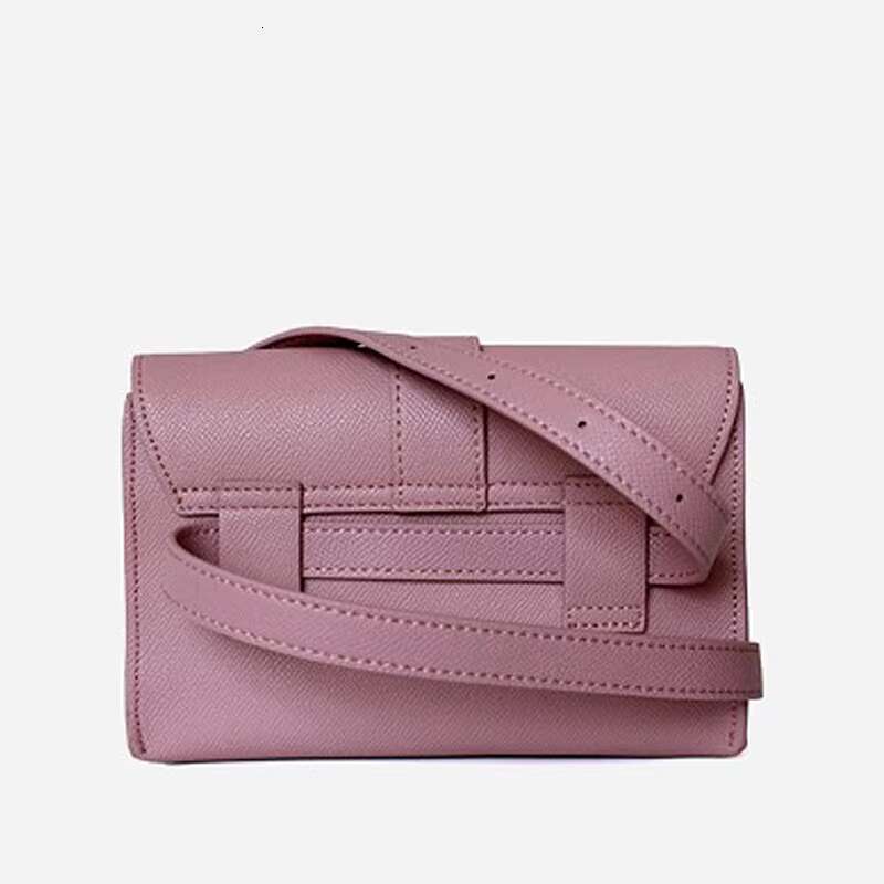 Genuine Leather Waist Bag Fashion Clutch Handbags Women's High Quality Cowhide Retro Style Chest Crossbody Shoulder Bags
