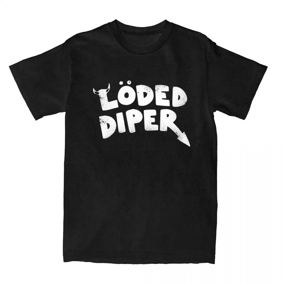 Loded Diper Tour Van Rock Band T Shirt Accessories Men Womens Cotton Funny Diary of a Wimpy Kid Merch Tees Short Sleeve Gift 250108