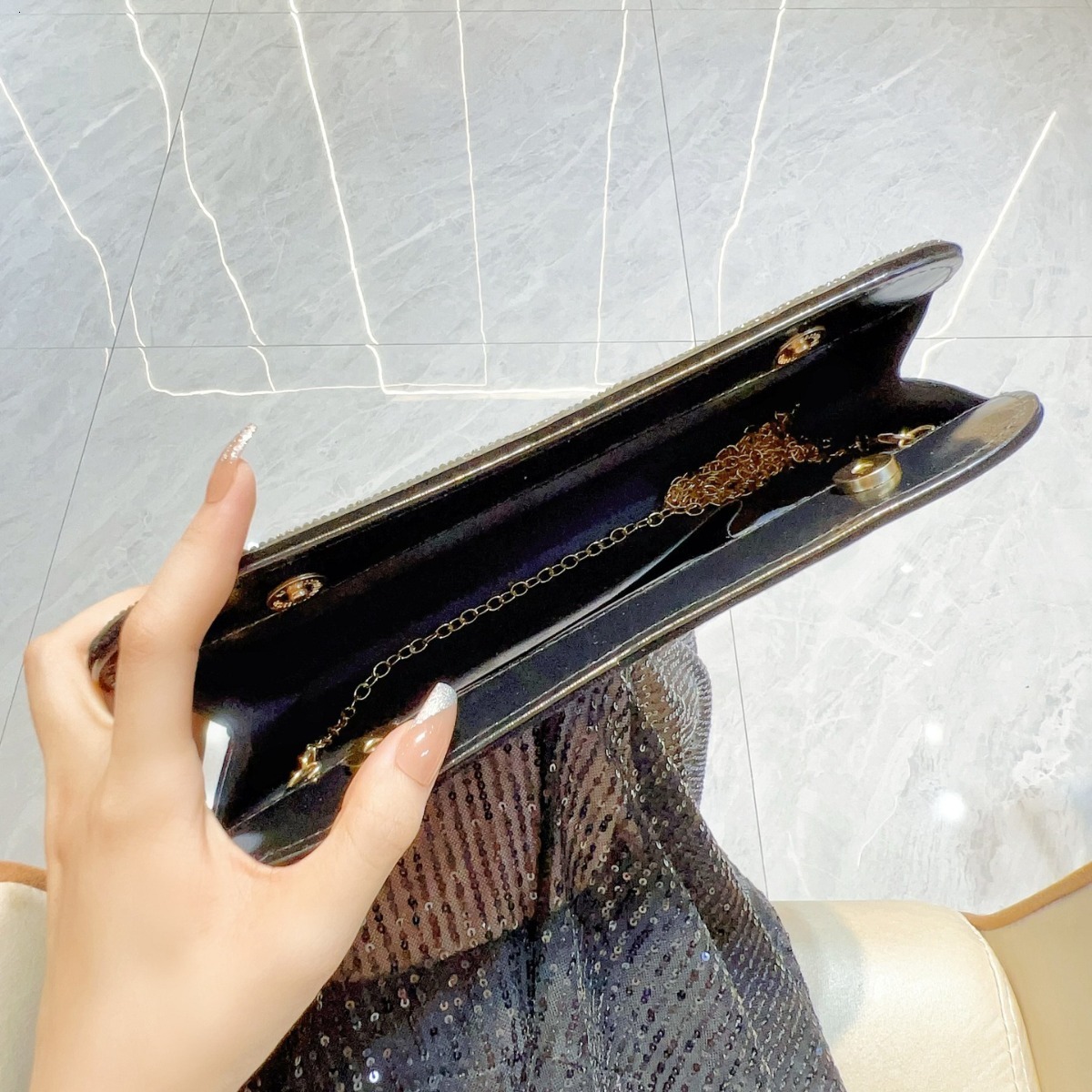 New High-End Niche Women's Fashionable And Casual One Shoulder Crossbody Party Bag, Dinner Bag
