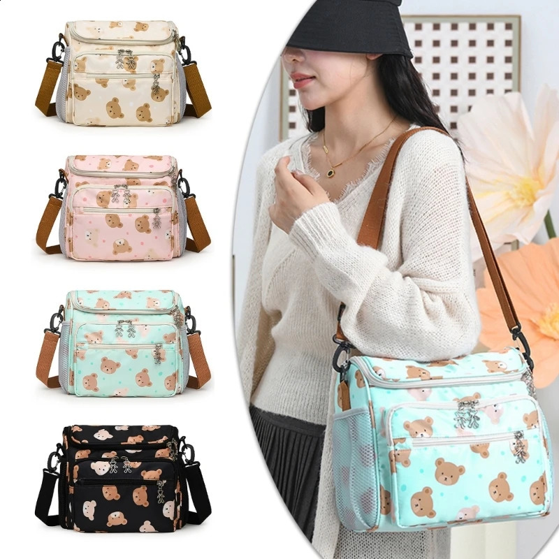 Spacious Mother Bag for Baby Essential Multifunction Baby Gear Organizes Bag Essential Baby Travel Bag Easy Access Storage 250118